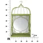 P/Wazy Metalowe z Lusterkiem do Zawieszenia 35x18x66 cm